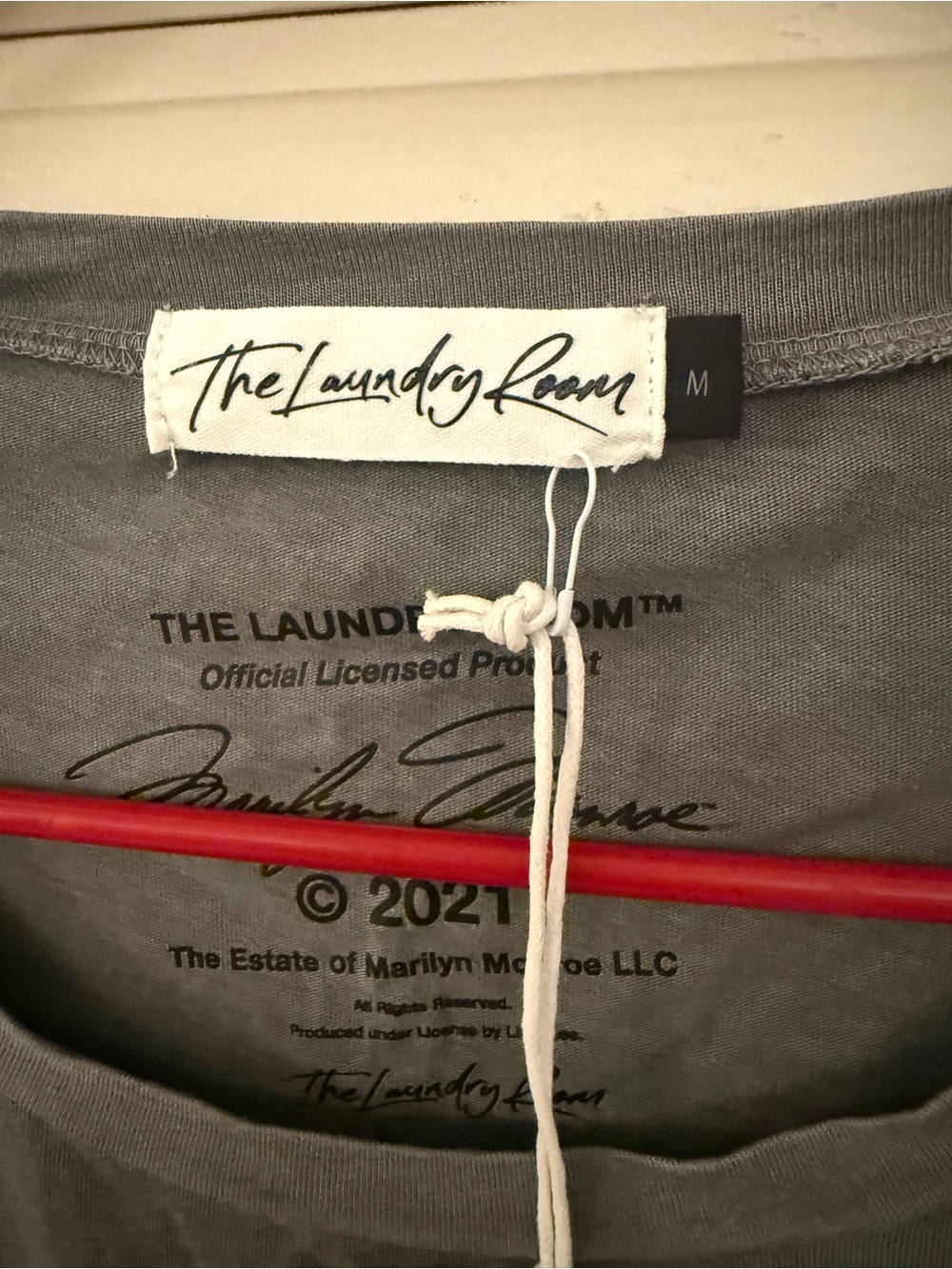 The Laundry Room Gray Marilyn Monroe Photo Graphic Tee - Picture 2 of 2